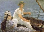 Claude Monet Boating Sweden oil painting artist